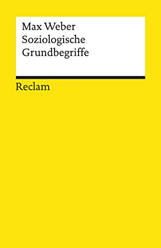 Soziologische Grundbegriffe (Reclams Universal-Bibliothek) von Reclam Philipp Jun.